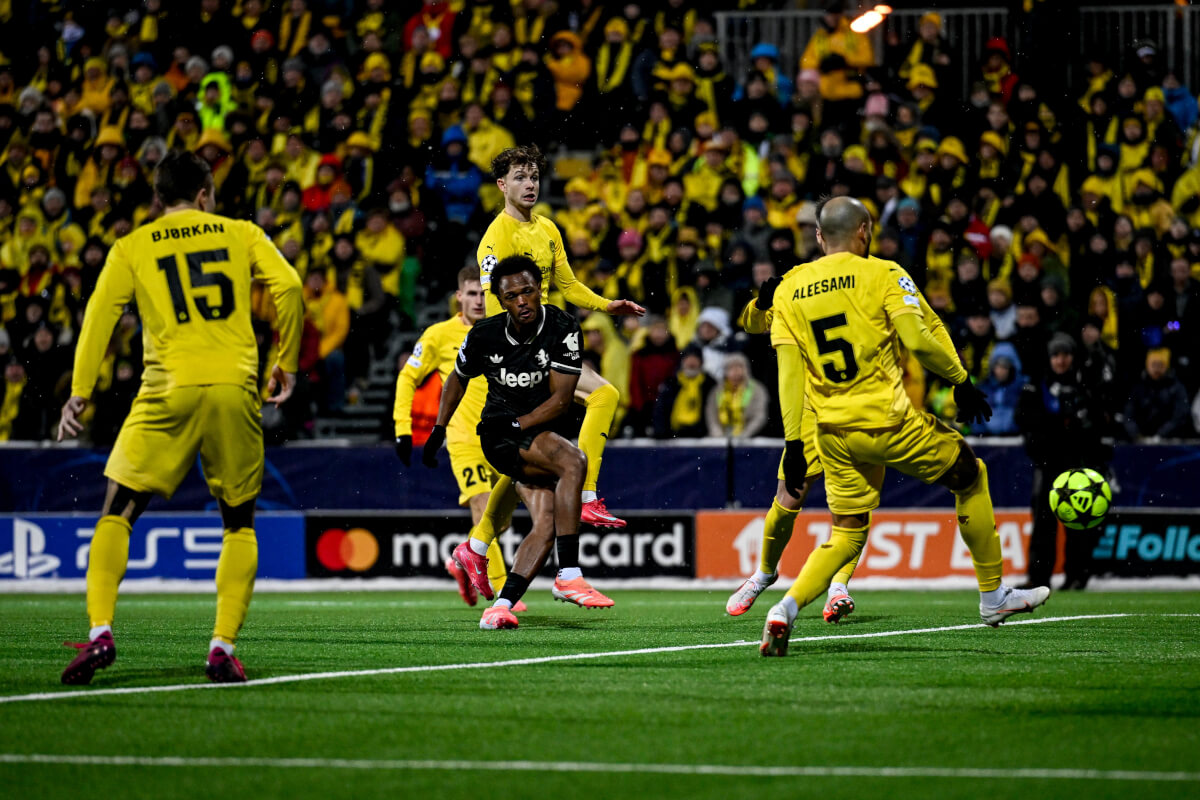 Lois openda oslavil prvni gol za juventus pri vyhre nad bodo 1764115231544