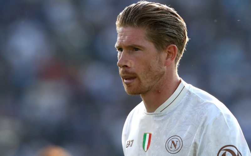 De bruyne by mohl chybet pri dnesnim zapase neapole s bologn 1778515247424