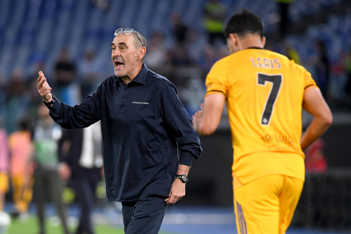 Sarri lazio me neposlouchalo tym s nejlepsimi moralnimi hodn 1779573645906
